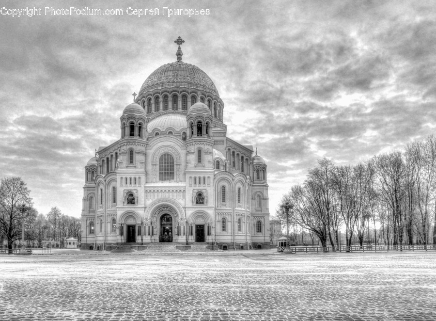 Architecture, Dome, Building, Downtown, City