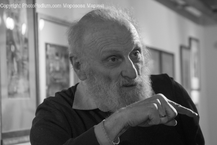 Person, Face, Human, Beard, Finger