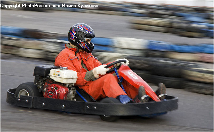 Kart, People, Person, Human, Boat, Dinghy