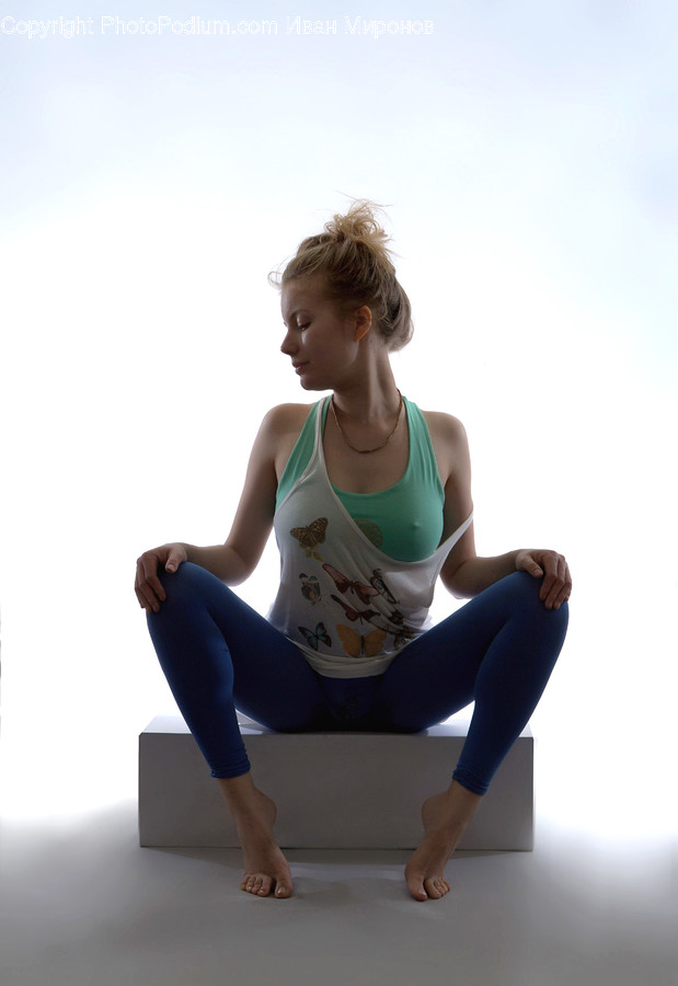 Human, Sitting, Person, Apparel, Clothing