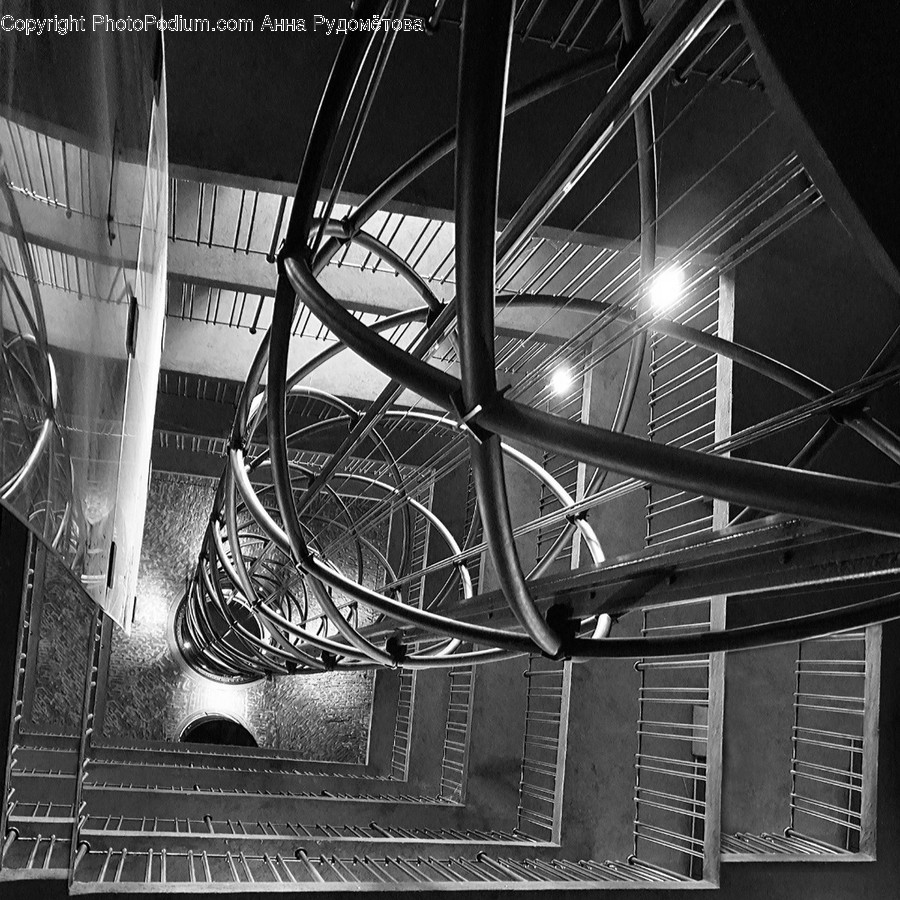 Handrail, Banister, Railing, Staircase, Sphere