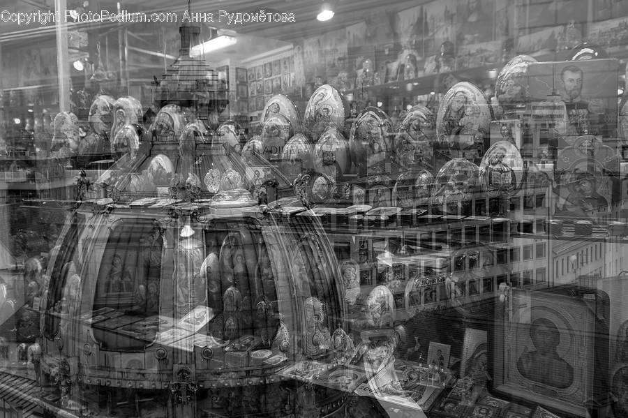 Person, Human, Market, Painting, Art