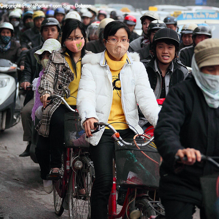 People, Person, Human, Bicycle, Bike, Vehicle, Motor