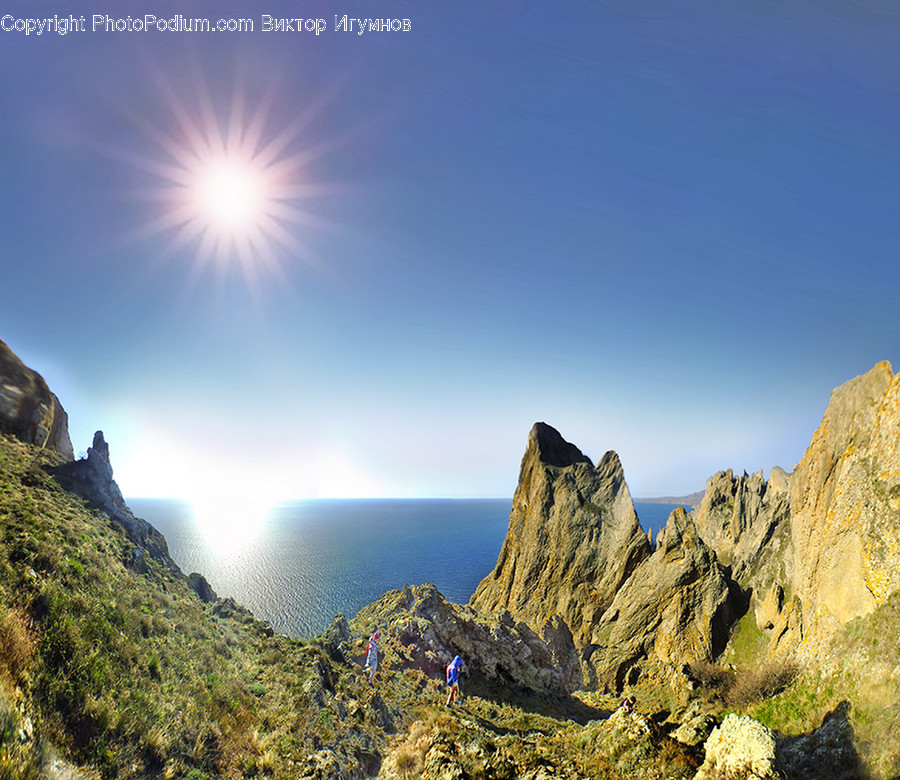 Nature, Outdoors, Cliff, Human, Person