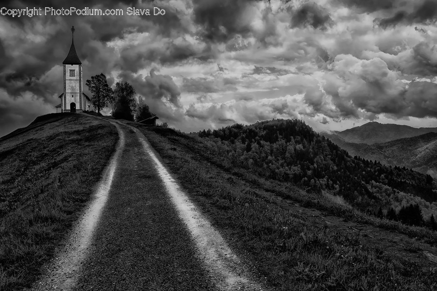 Nature, Road, Weather, Dirt Road, Gravel