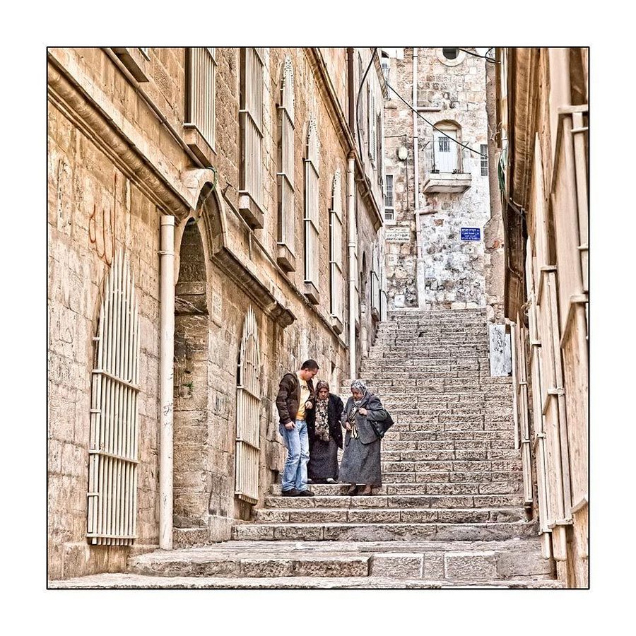 Collage, Poster, Person, Tourist, Alley, Alleyway, Road