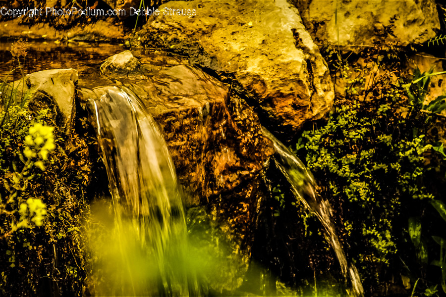 Water, Nature, River, Outdoors, Waterfall