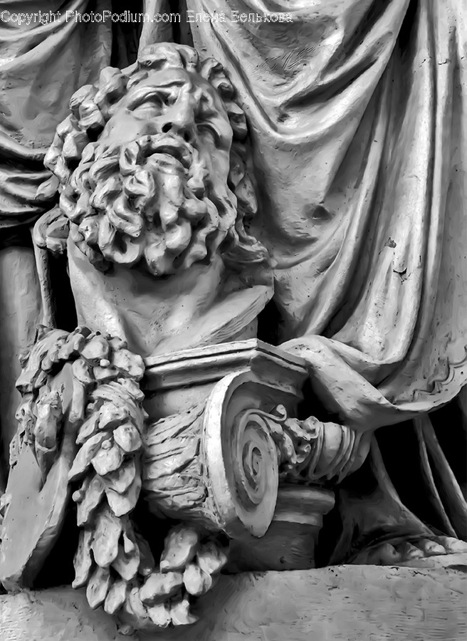 Sculpture, Statue, Art, Gargoyle, Ornament