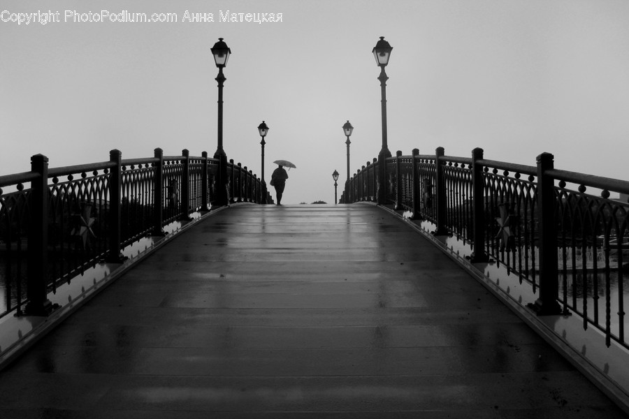 Railing, Handrail, Banister, Person, Human