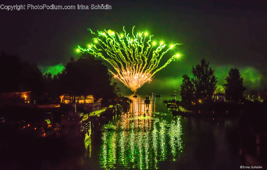Nature, Outdoors, Night, Crowd, Festival