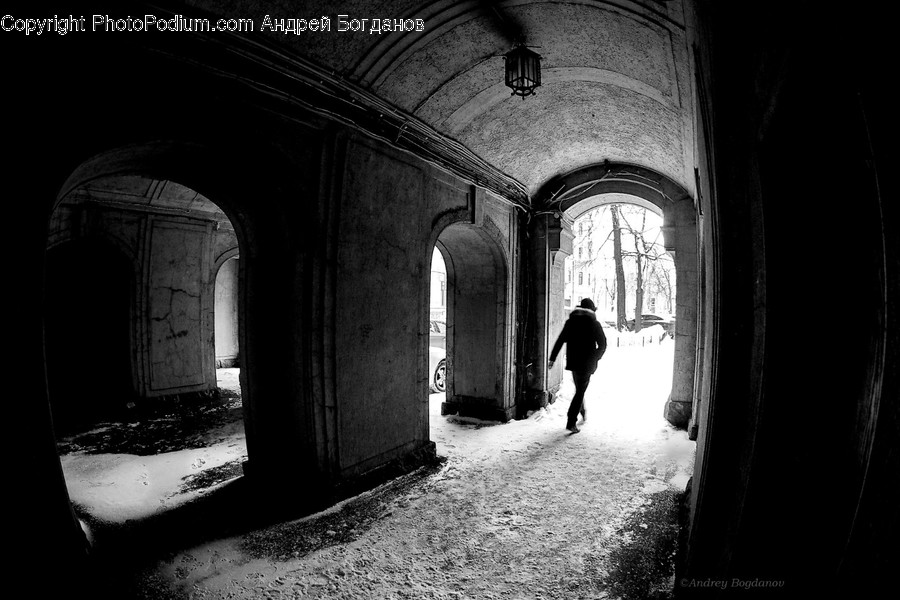 Corridor, Human, Person, Crypt, Indoors