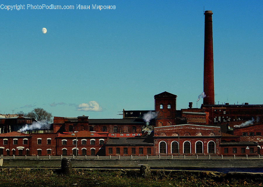 Building, Factory, Architecture, Tower, Power Plant