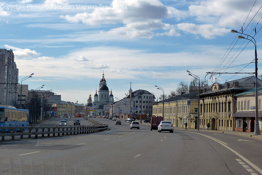Road, Intersection, Vehicle, Transportation, Car