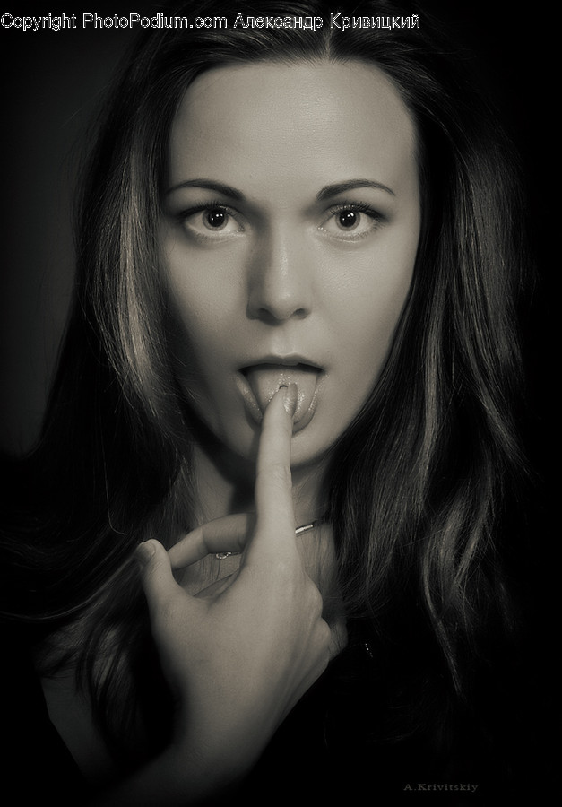 Human, Person, Face, Finger, Photo