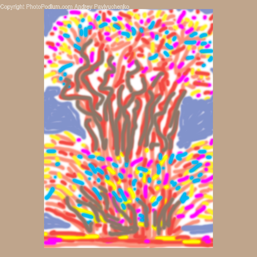 Art, Graphics, Modern Art, Paper, Confetti