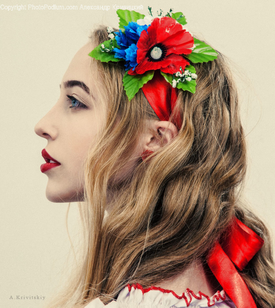 Clothing, Apparel, Person, Human, Headband