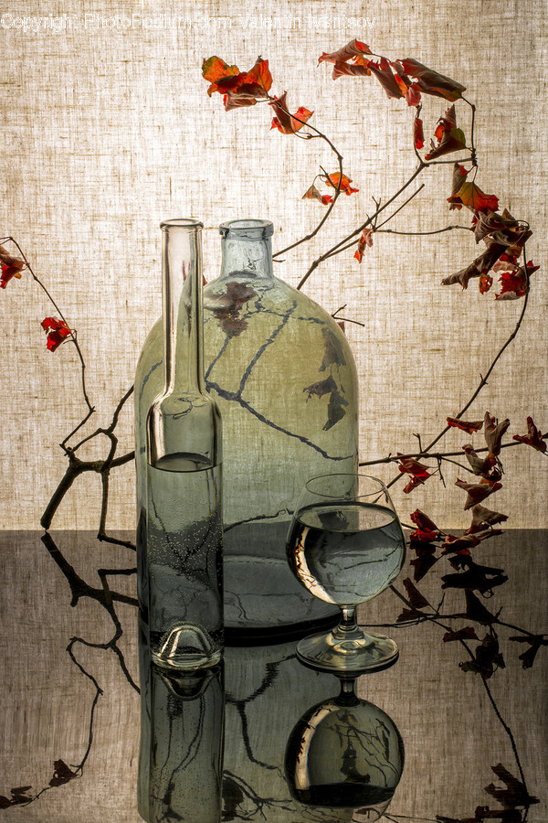 Glass, Goblet, Art, Painting, Person