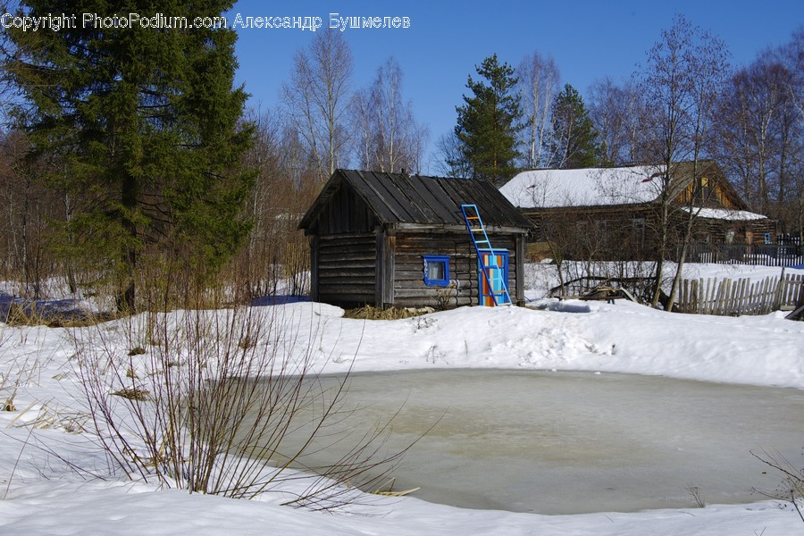 Nature, Outdoors, Building, Housing, Countryside