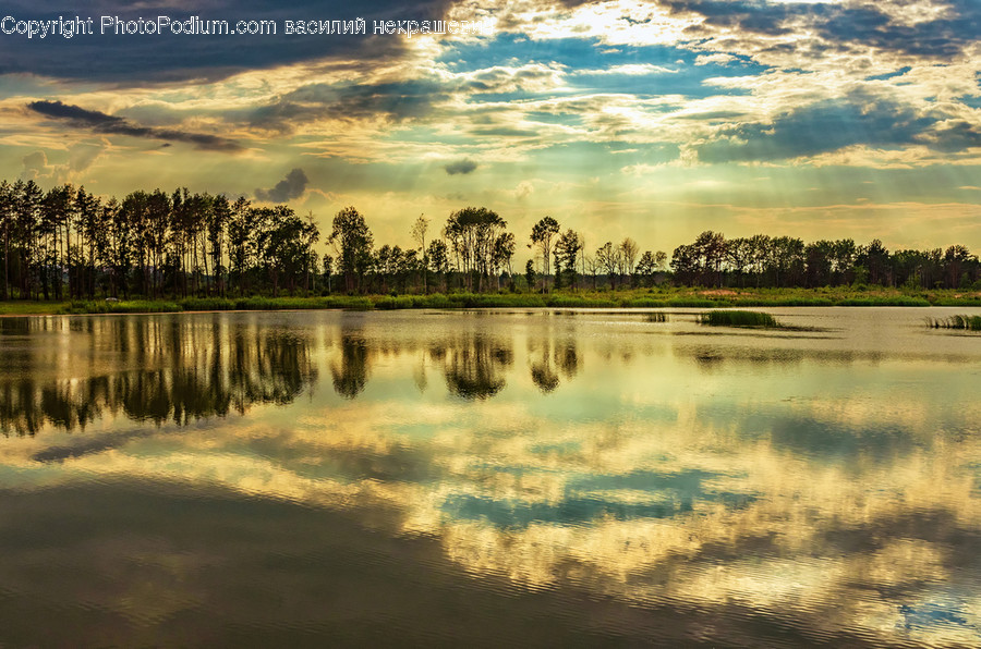Nature, Water, Outdoors, Land, Lake