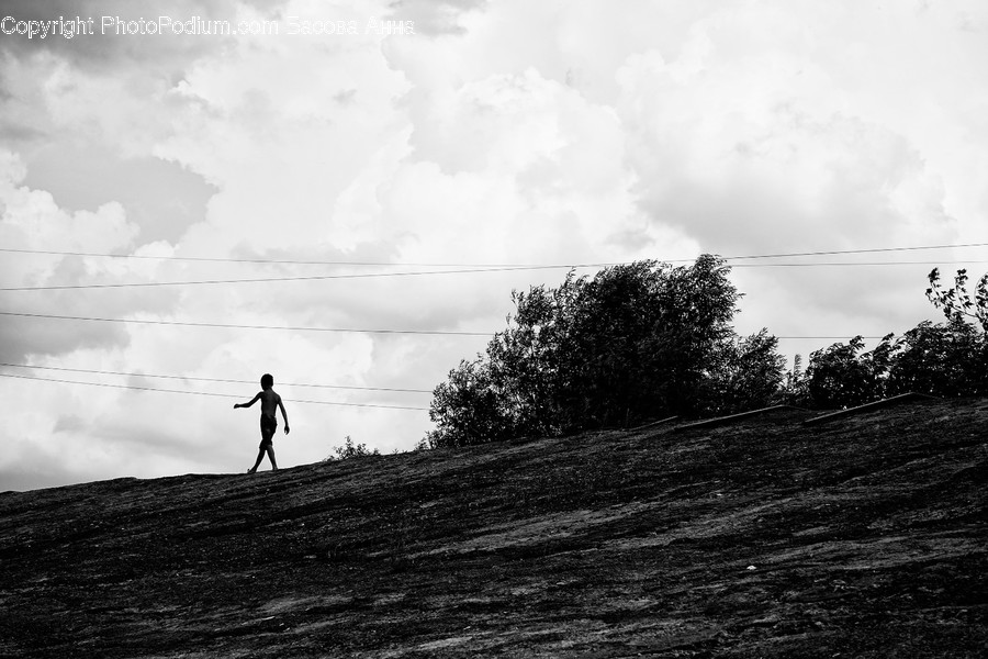 Person, Human, Outdoors, Silhouette, Nature