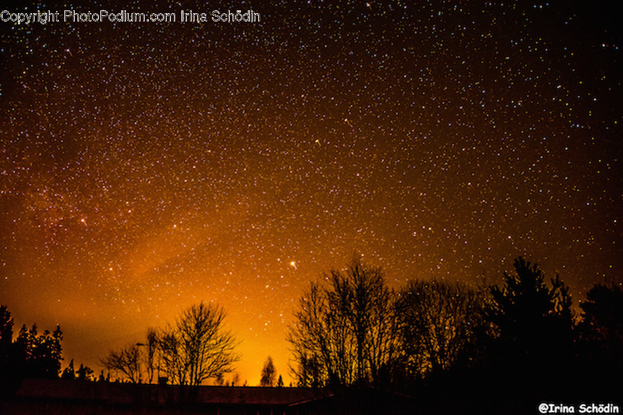 Nature, Outdoors, Night, Starry Sky, Space