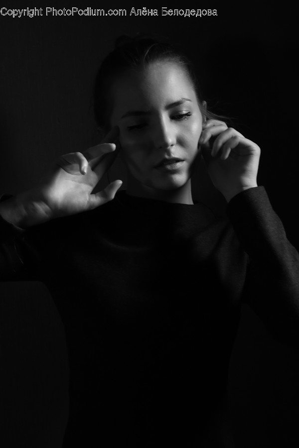 Human, Person, Face, Finger, Photography