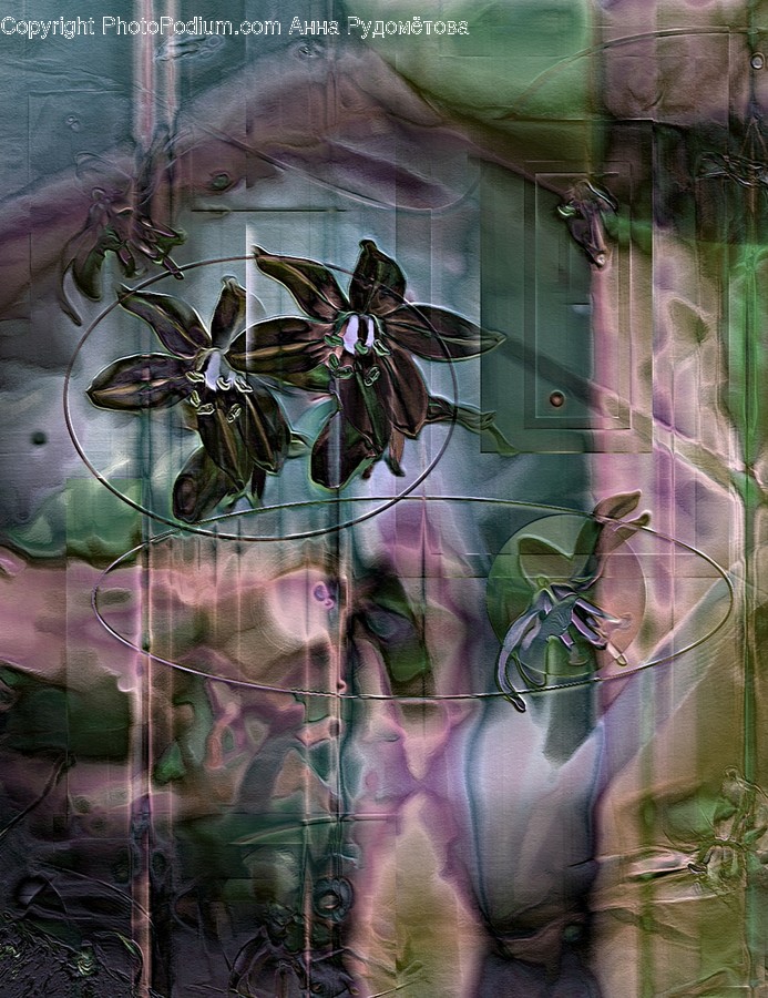 Art, Plant, Painting, Floral Design, Graphics