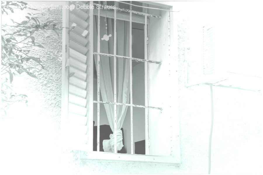 Window, Picture Window, Home Decor, Curtain