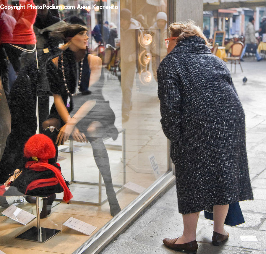 Human, People, Person, Knitting, Coat, Overcoat, Clothing