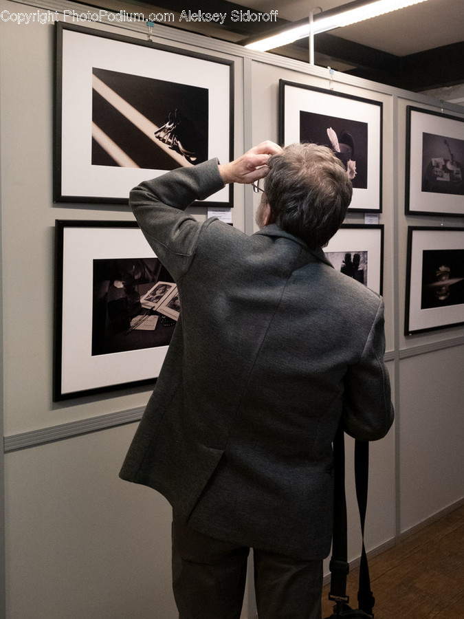 Art Gallery, Art, Person, Human, Apparel