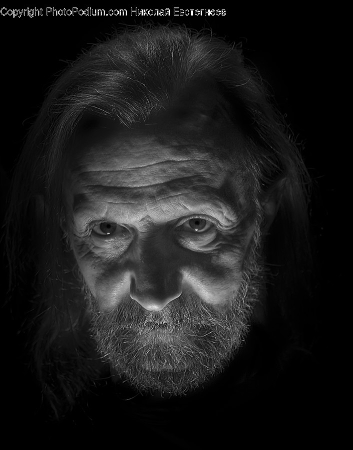 Person, Face, Human, Beard, Photography