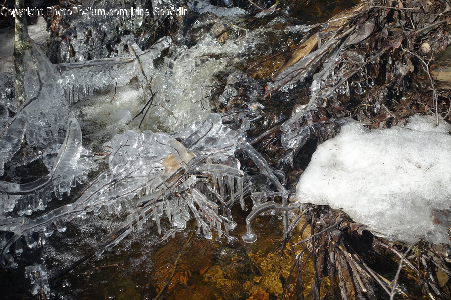 Ice, Nature, Outdoors, Snow, Rock