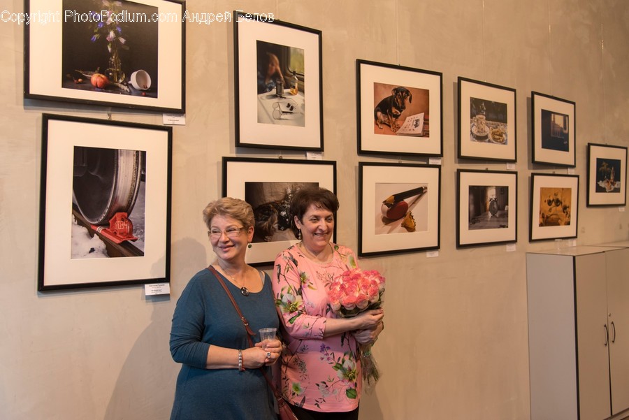 Human, Person, Art Gallery, Art, Plant