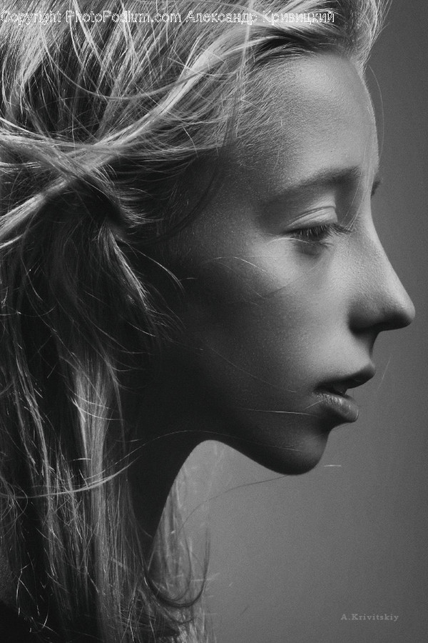 Person, Human, Face, Hair, Head