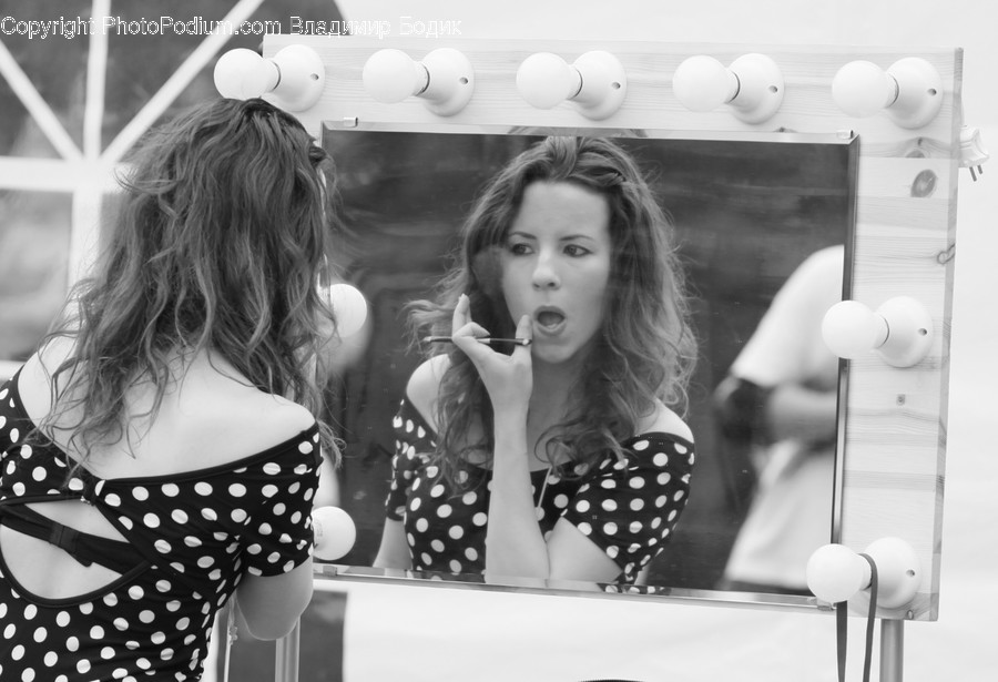 Human, Person, Texture, Polka Dot, Female