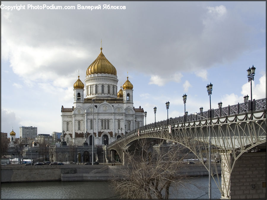 Architecture, Cathedral, Church, Worship, Bridge, City, Downtown