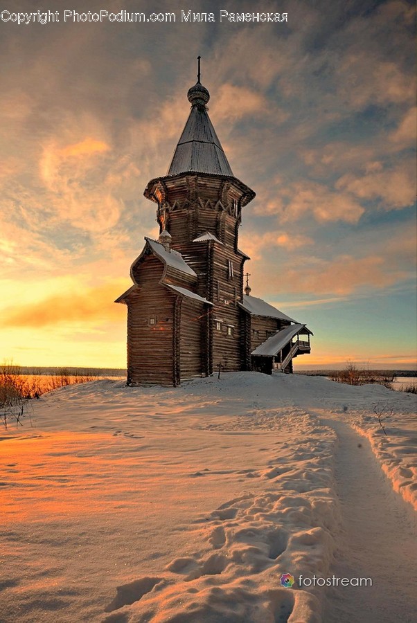Architecture, Tower, Spire, Steeple, Building