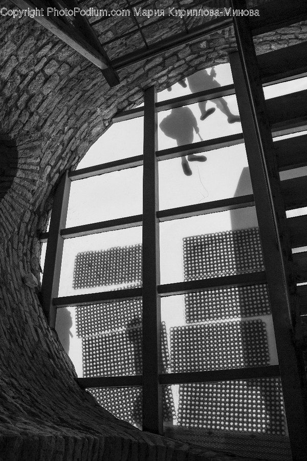 Architecture, Building, Window, Skylight, Brick