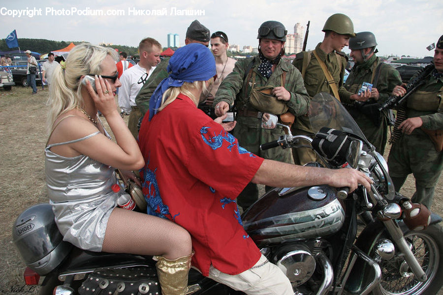 People, Person, Human, Army, Military, Soldier, Motor