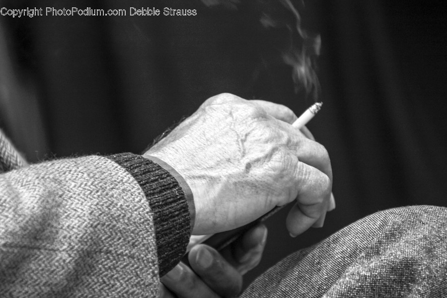 Human, Person, Hand, Finger, Smoke