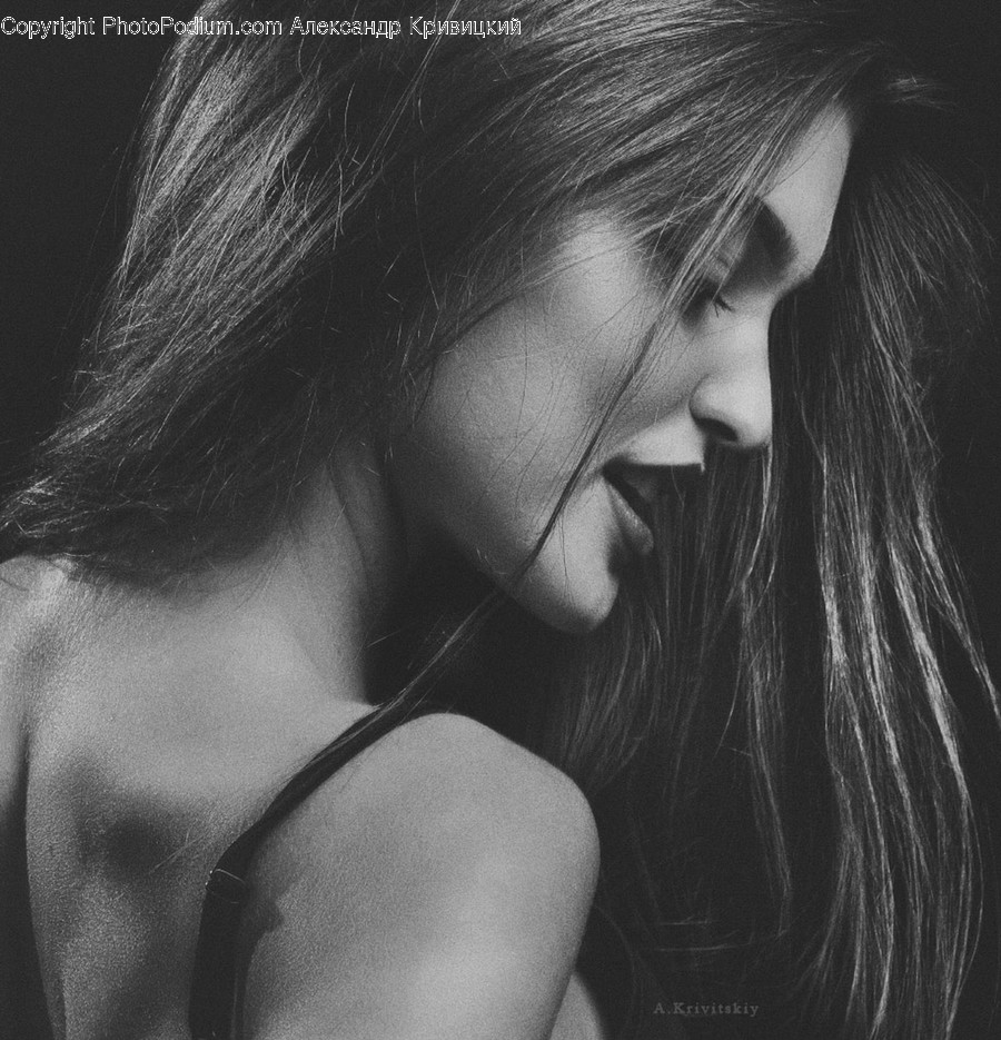 Human, Person, Face, Female, Hair