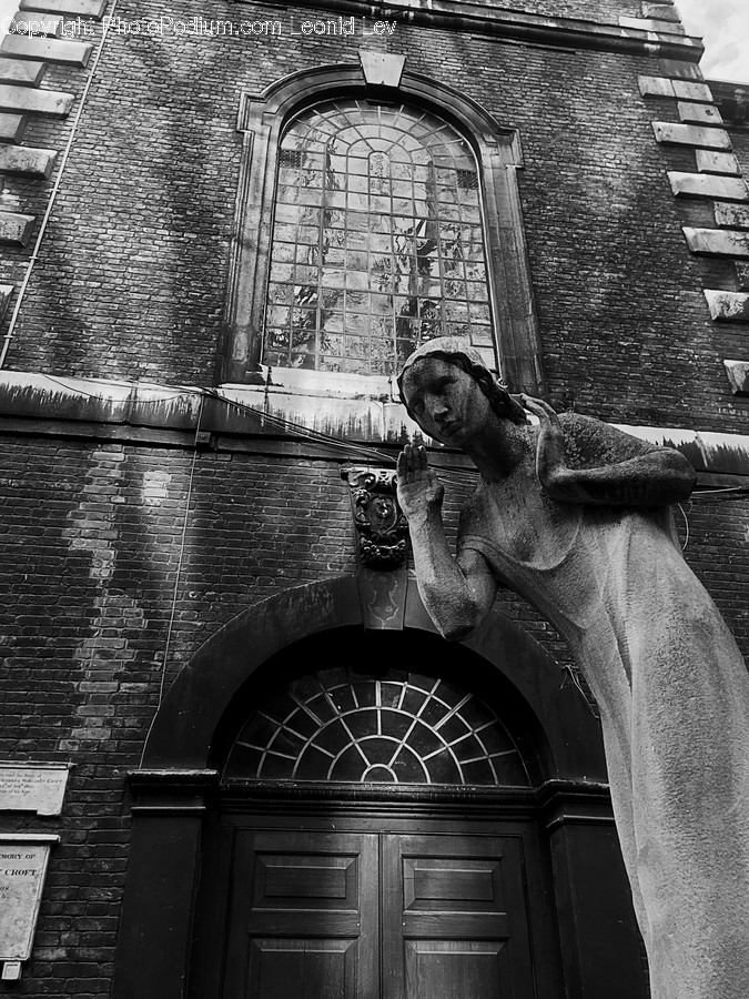 Brick, Person, Human, Sculpture, Art
