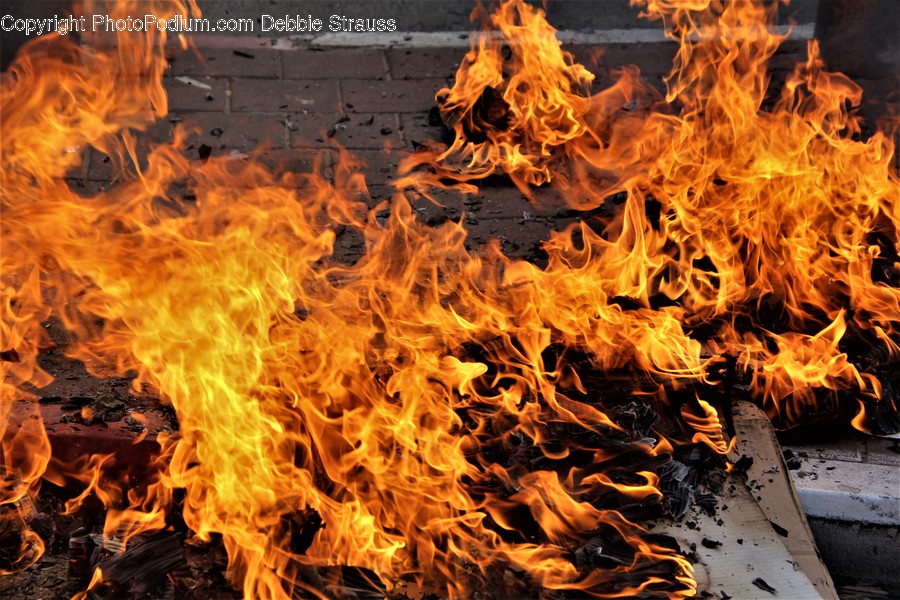 Fire, Flame, Bonfire