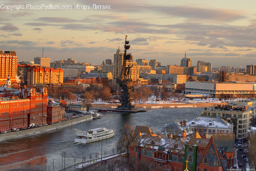 Urban, Town, Metropolis, Building, City