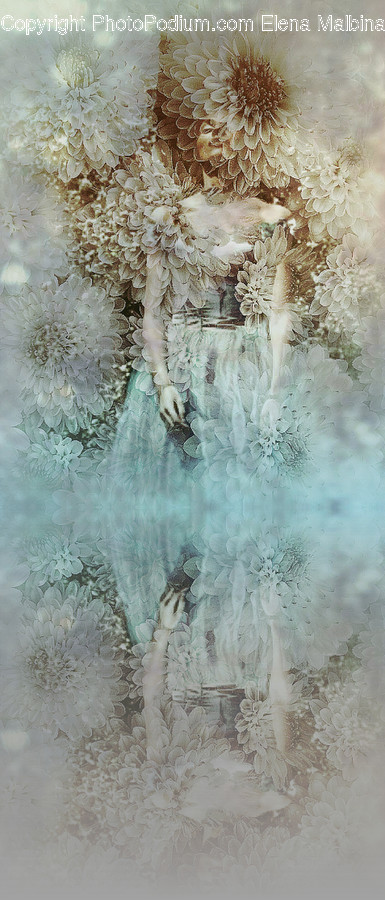 Nature, Ice, Outdoors, Rug, Art