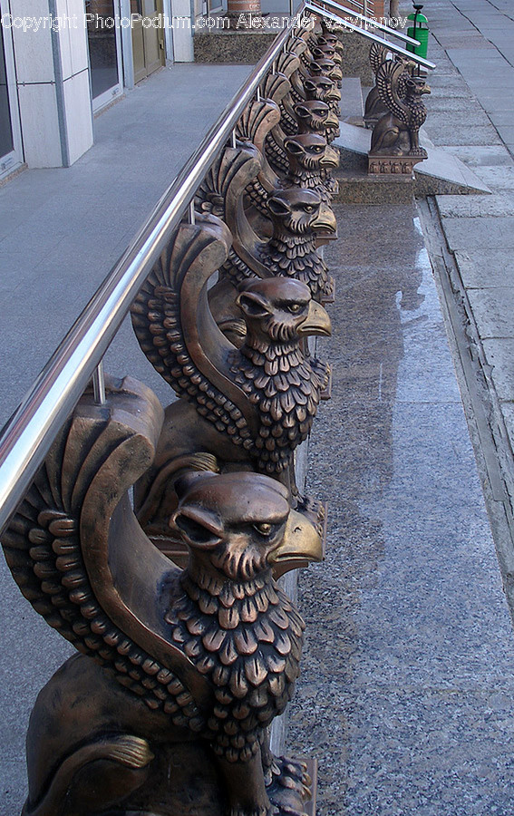 Sculpture, Art, Statue, Dragon, Ornament
