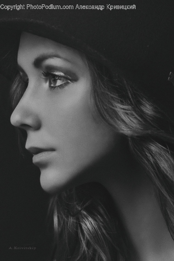 Human, Person, Face, Female, Photo
