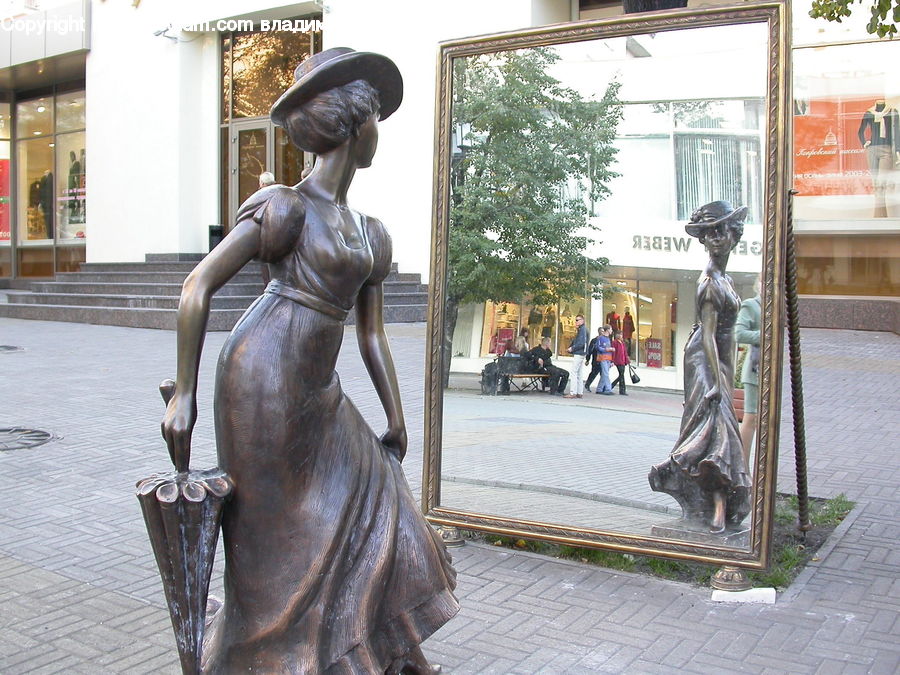 People, Person, Human, Art, Sculpture, Statue, Balcony