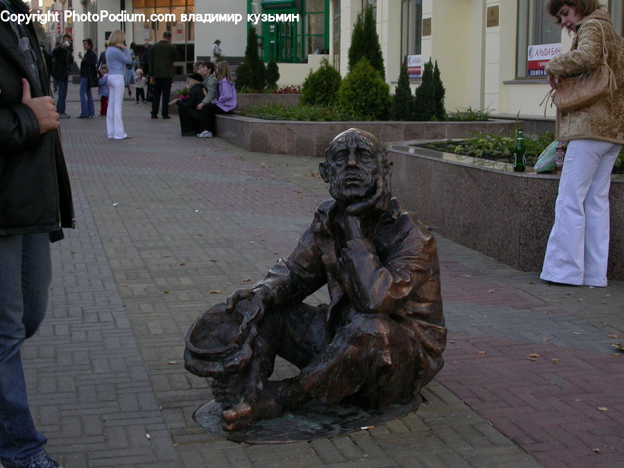 Human, People, Person, Art, Gargoyle, Statue, Sculpture