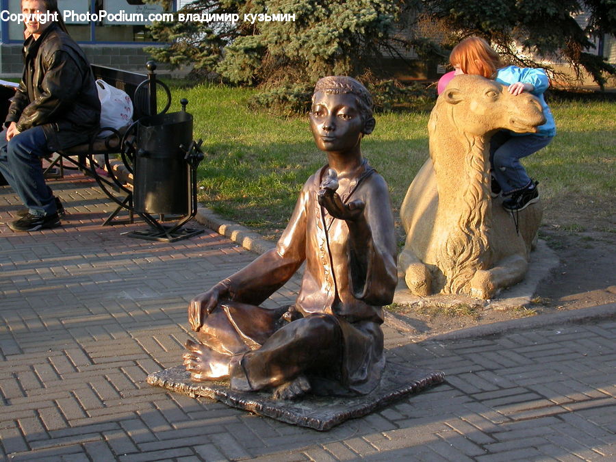 People, Person, Human, Bench, Buddha, Shrine, Temple